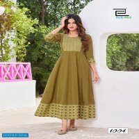 Blue Hill Bachelor Vol-1 Wholesale Anarkali Long Kurti Catalogs