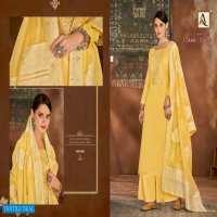 Alok Classic Touch Wholesale Pure Zam Cotton Dyed Dress Material