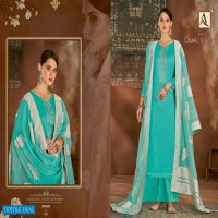 Alok Classic Touch Wholesale Pure Zam Cotton Dyed Dress Material