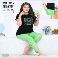 FASHION TALK VOL.30 G HEAVY SHINKER HOSIERY COTTON HEAVY NIGHT SUITS WITH POCKET CATALOG WHOLESALER BEST RATE