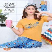 FASHION TALK VOL.31 SD HEAVY SHINKER HOSIERY COTTON HEAVY NIGHT SUITS WITH POCKET CATALOG WHOLESALER BEST RATE