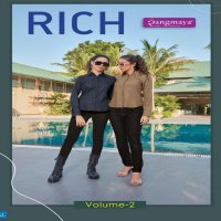 Rangmaya Rich Vol-2 Wholesale Short Tops Catalogs