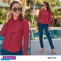 Rangmaya Rich Vol-2 Wholesale Short Tops Catalogs