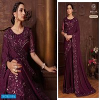 MEHAK SAREES MONACO 428-431 DESIGN COLORS WEDDING PARTY WEAR SAREES