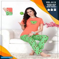 FASHION TALK VOL.44 SD HEAVY SHINKER HOSIERY COTTON HEAVY NIGHT SUITS WITH POCKET CATALOG WHOLESALER BEST RATE