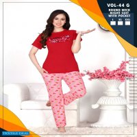 FASHION TALK VOL.44 SD HEAVY SHINKER HOSIERY COTTON HEAVY NIGHT SUITS WITH POCKET CATALOG WHOLESALER BEST RATE
