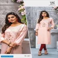 18 Attitude Forever Kurtis Wholesale Long Kurti Catalogs