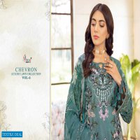 SHREE FABS CHEVRON LAXURY LAWN VOL 6 PAKISTANI DESIGNER DRESSES