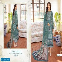 SHREE FABS CHEVRON LAXURY LAWN VOL 6 PAKISTANI DESIGNER DRESSES