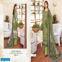 SHREE FABS CHEVRON LAXURY LAWN VOL 6 PAKISTANI DESIGNER DRESSES
