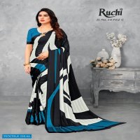 RUCHI VARTIKA SILK 16102 SATTIN SILK PATTERN SAREES EXPORTS