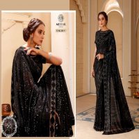 MEHAK SAREES SATARANGI HEAVY FANCY LOOK DESIGN SAREES WHOLESALER