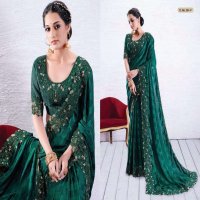 MEHAK SAREES SATARANGI HEAVY FANCY LOOK DESIGN SAREES WHOLESALER