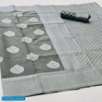 Rajtex Kevaah Linen Wholesale Pure Linen Weaving Sarees