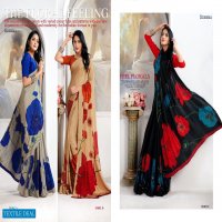 Sushma The Creative Senses Wholesale Style Crepe Indian Sarees