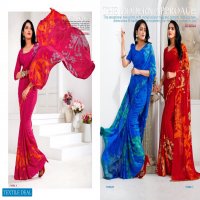Sushma The Creative Senses Wholesale Style Crepe Indian Sarees