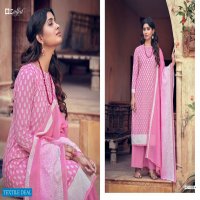ZULFAT SPARKLE COTTON DRESS MATERIALS WITH 3MTR BOTTOM