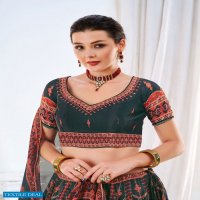 STYLISHTA SIYA DIGITAL PRINT WITH STONE HANDWORK LEHENGAS FULLY STITCHED PATTERN