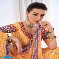 STYLISHTA SIYA DIGITAL PRINT WITH STONE HANDWORK LEHENGAS FULLY STITCHED PATTERN