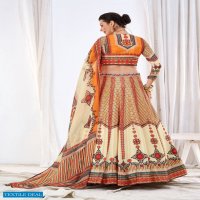 STYLISHTA SIYA DIGITAL PRINT WITH STONE HANDWORK LEHENGAS FULLY STITCHED PATTERN