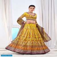 STYLISHTA SIYA DIGITAL PRINT WITH STONE HANDWORK LEHENGAS FULLY STITCHED PATTERN