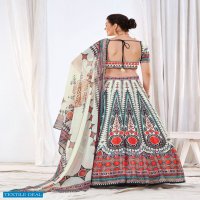 STYLISHTA SIYA DIGITAL PRINT WITH STONE HANDWORK LEHENGAS FULLY STITCHED PATTERN