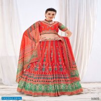 STYLISHTA SIYA DIGITAL PRINT WITH STONE HANDWORK LEHENGAS FULLY STITCHED PATTERN