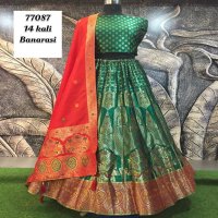 Parvati Designer Silk Based Parvati Lehengas