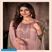 SKT Maria Wholesale Pure Jaam With Work Dress Material