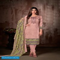 SKT Maria Wholesale Pure Jaam With Work Dress Material