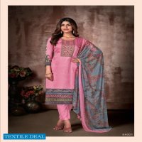 SKT Maria Wholesale Pure Jaam With Work Dress Material