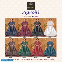 POONAM DESIGNER AAROHI RAYON DESIGNER GOWN COLLECTION