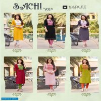 Kadlee Sachi Vol-3 Wholesale Long Kurti Catalog