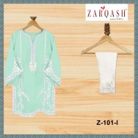 ZARQASH ZIYA 101 DESIGN READYMADE KURTI WITH PANT 12 COLORS