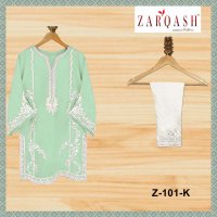 ZARQASH ZIYA 101 DESIGN READYMADE KURTI WITH PANT 12 COLORS