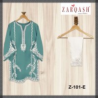 ZARQASH ZIYA 101 DESIGN READYMADE KURTI WITH PANT 12 COLORS