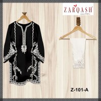ZARQASH ZIYA 101 DESIGN READYMADE KURTI WITH PANT 12 COLORS