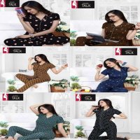 FASHION TALK VOL.2496 HEAVY SHINKER HOSIERY COTTON COLOR NIGHT SUITS CATALOG WHOLESALER BEST RATE
