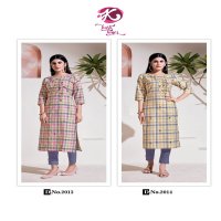 KURTI TIMES AAYNA VOL 3 COTTON DAILY WEAR KURTI SUPPLIER