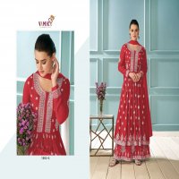 VAMIKA LAKHNAWI VOL 1 COLOUR GOLD READYMADE 3PC SET