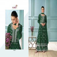 VAMIKA LAKHNAWI VOL 1 COLOUR GOLD READYMADE 3PC SET