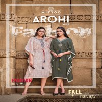 MITTOO AROHI VOL 2 RAYON DESIGNER FANCY KAFTAN