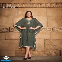 MITTOO AROHI VOL 2 RAYON DESIGNER FANCY KAFTAN