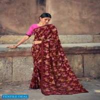 MANTRAA BY KASHVI SOFT HEAVY MICRO PRINTED SAREES