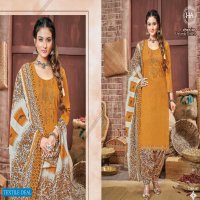Harshit Patiyala Babes Wholesale Pure Cotton Self Work Dress Material