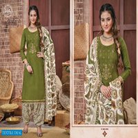 Harshit Patiyala Babes Wholesale Pure Cotton Self Work Dress Material