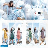 Anju Dream Girl Wholesale Designer Anarkali Kurtis