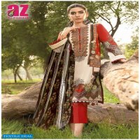 Alzohaib Roohi Vol-3 Wholesale Karachi print Dress Material