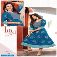 Akhand Jyot Srivalli Wholesale Anarkali Long Kurtis Catalogs