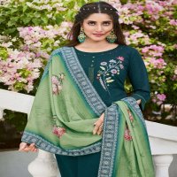 KARISSA BOMBAY BEAUTY VOL 2 READYMADE TOP WITH PANT DUPATTA SET